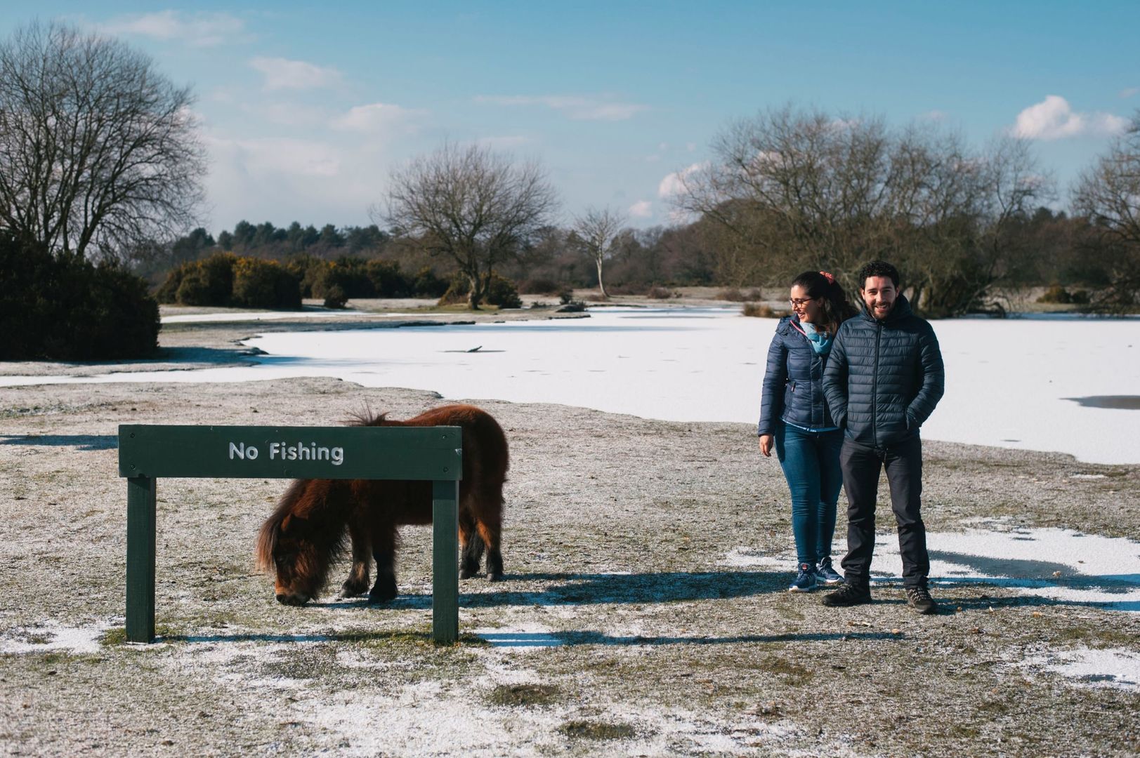 Foto Sessão de Namoro no frio de Southampton - Viviana e Tiago Foto Sessão de Namoro no frio de Southampton - Viviana e Tiago - Imagem 1