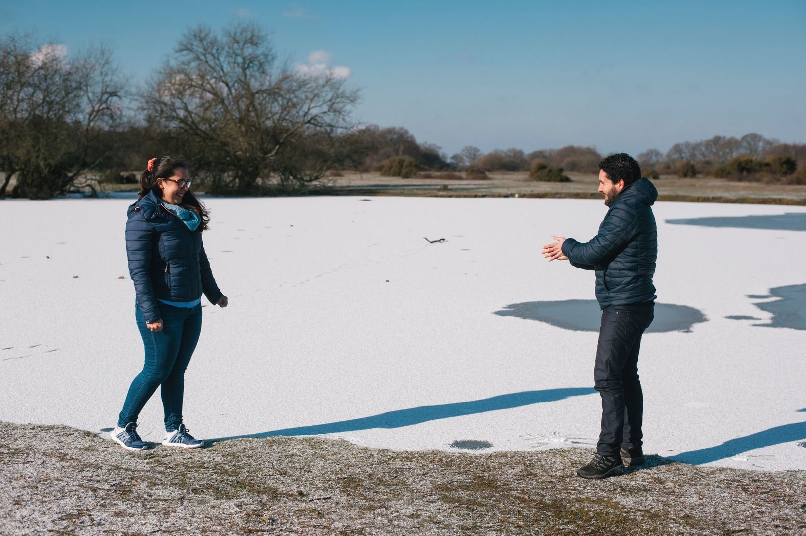 Foto Sessão de Namoro no frio de Southampton - Viviana e Tiago Foto Sessão de Namoro no frio de Southampton - Viviana e Tiago - Imagem 3