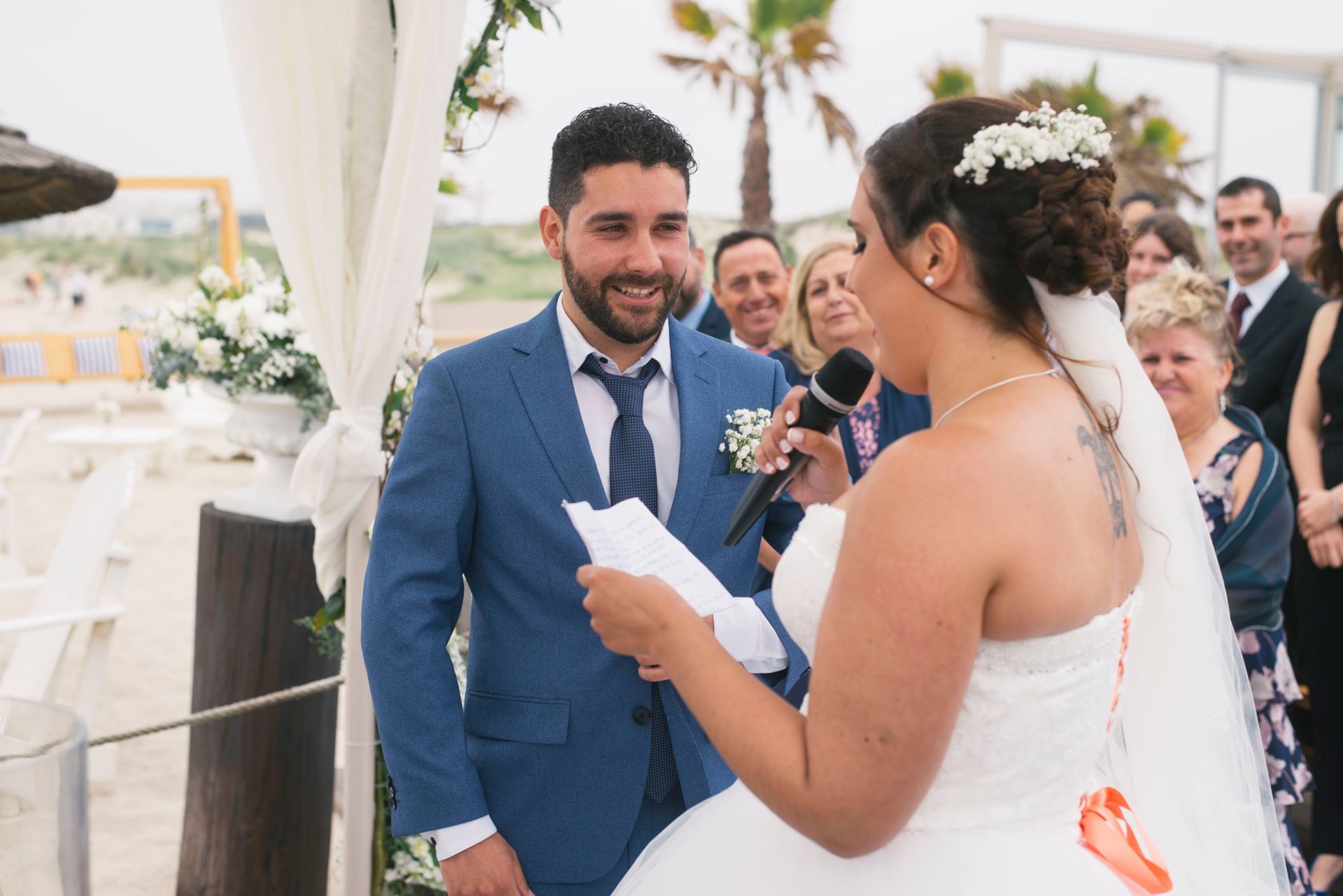 Foto Emocionante Casamento na Praia - Viviana e Tiago Foto Emocionante Casamento na Praia - Viviana e Tiago - Imagem 42