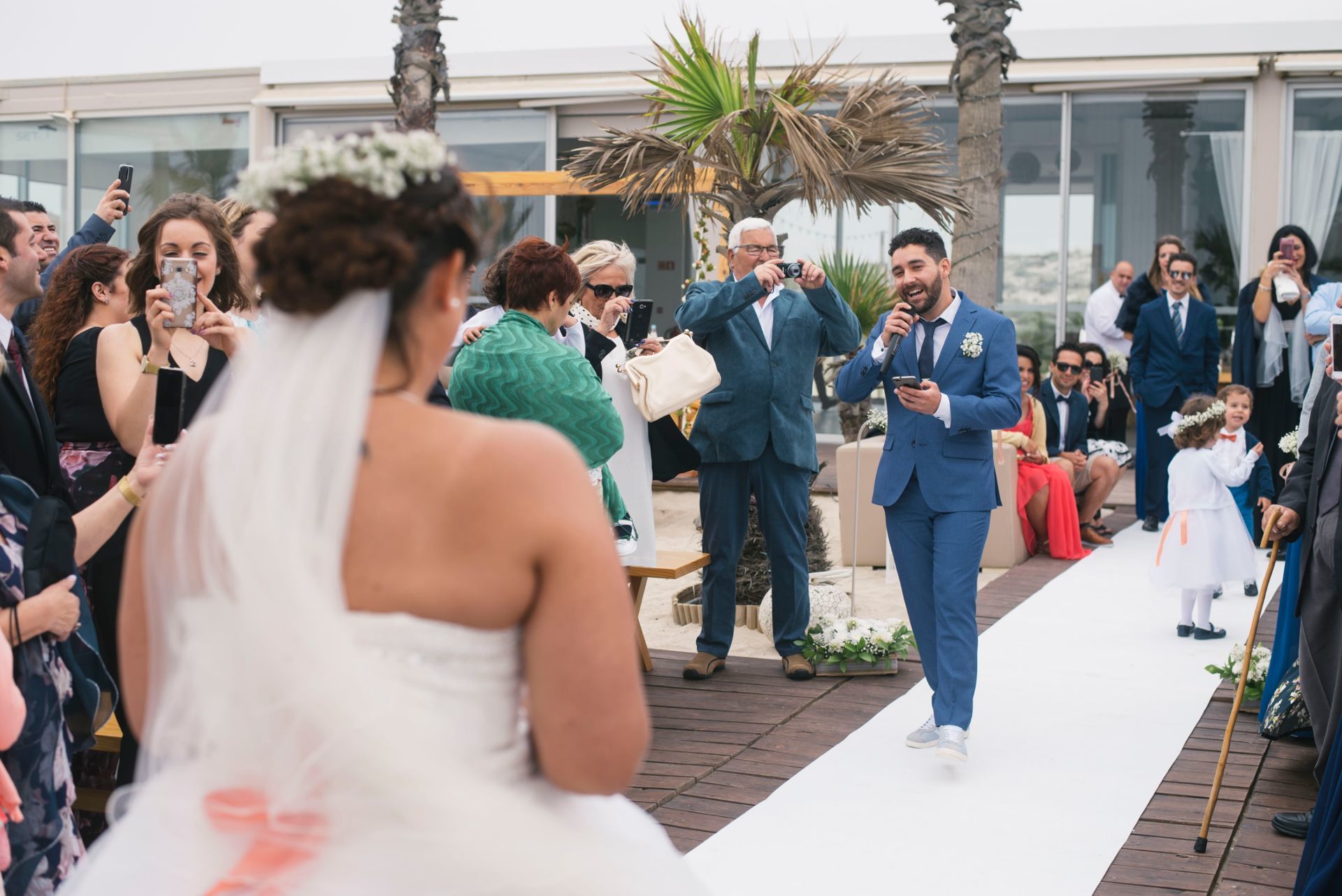 Foto Emocionante Casamento na Praia - Viviana e Tiago Foto Emocionante Casamento na Praia - Viviana e Tiago - Imagem 45