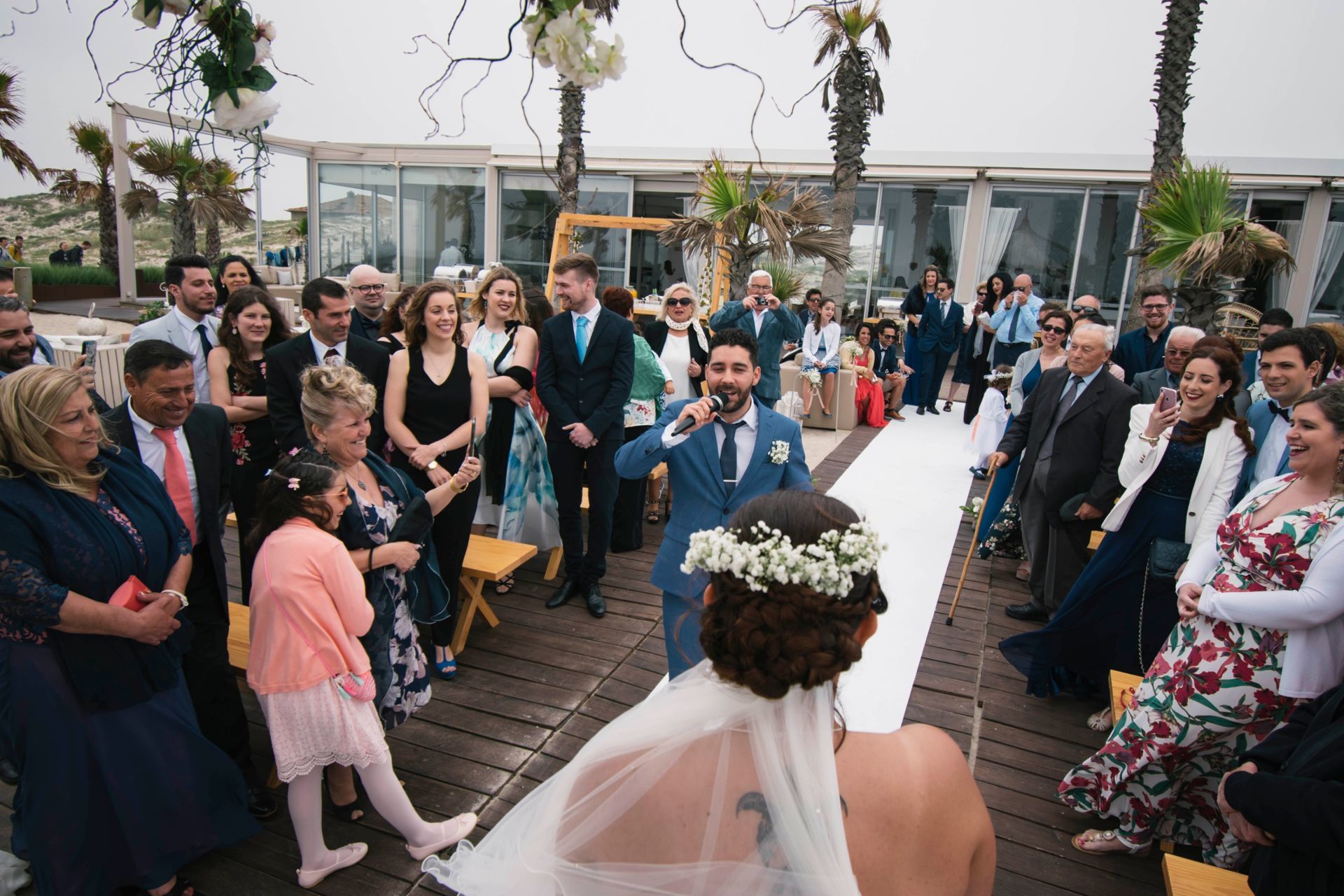 Foto Emocionante Casamento na Praia - Viviana e Tiago Foto Emocionante Casamento na Praia - Viviana e Tiago - Imagem 47
