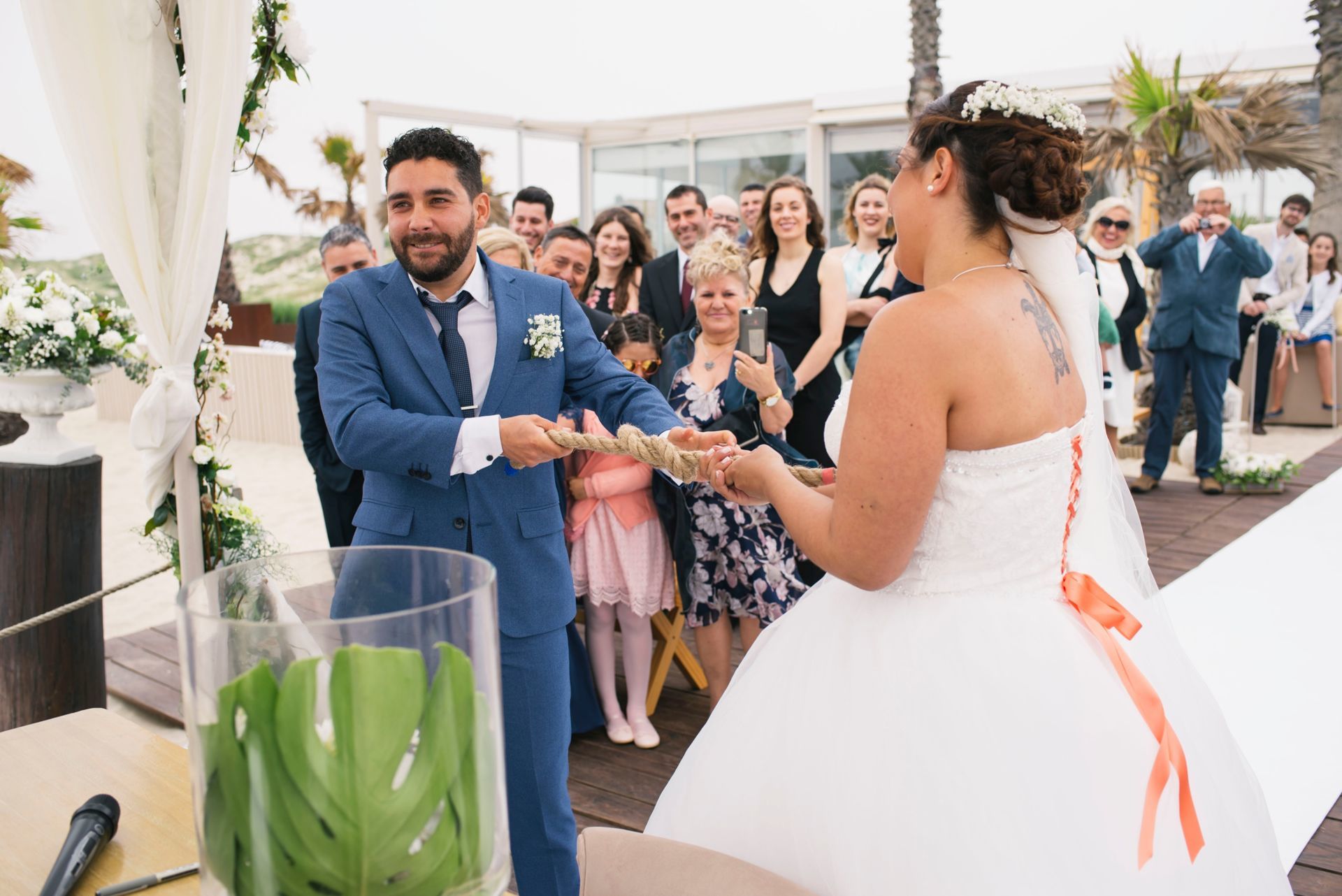 Foto Emocionante Casamento na Praia - Viviana e Tiago Foto Emocionante Casamento na Praia - Viviana e Tiago - Imagem 48