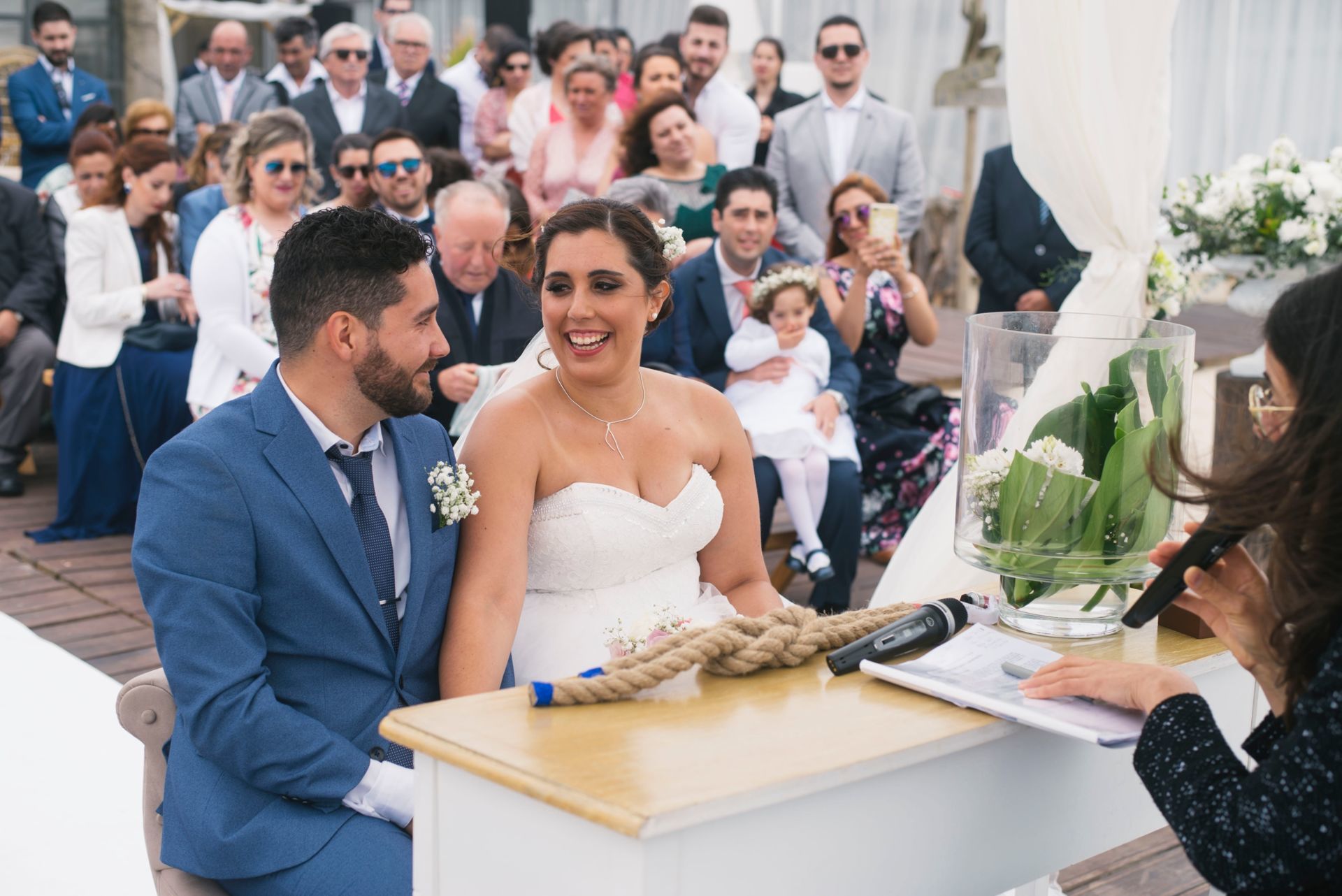 Foto Emocionante Casamento na Praia - Viviana e Tiago Foto Emocionante Casamento na Praia - Viviana e Tiago - Imagem 53
