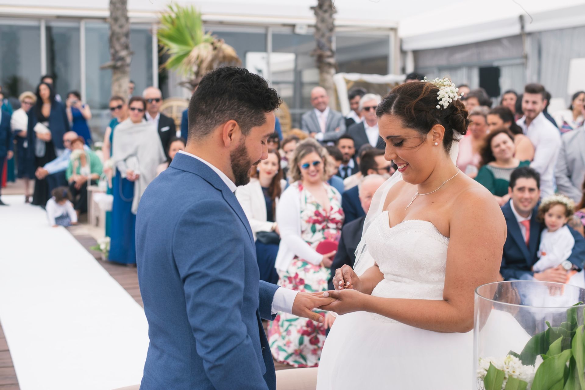 Foto Emocionante Casamento na Praia - Viviana e Tiago Foto Emocionante Casamento na Praia - Viviana e Tiago - Imagem 54