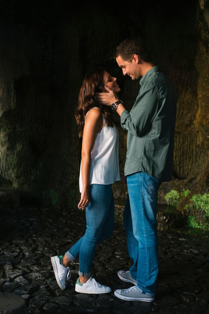 Foto Um pôr do sol incrível e um casal apaixonado - Bom Jesus do Monte Foto Um pôr do sol incrível e um casal apaixonado - Bom Jesus do Monte - Imagem 5