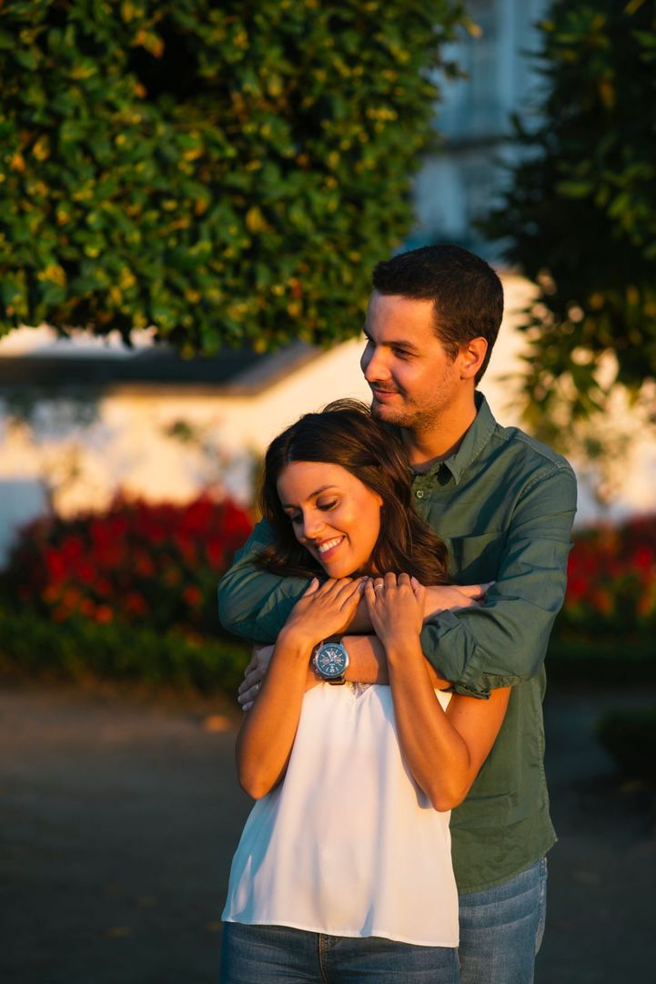 Foto Um pôr do sol incrível e um casal apaixonado - Bom Jesus do Monte Foto Um pôr do sol incrível e um casal apaixonado - Bom Jesus do Monte - Imagem 14