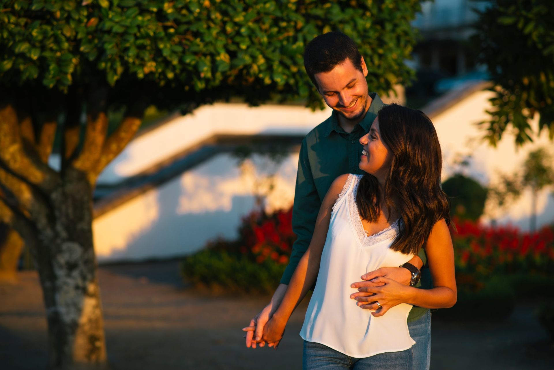 Foto Um pôr do sol incrível e um casal apaixonado - Bom Jesus do Monte Foto Um pôr do sol incrível e um casal apaixonado - Bom Jesus do Monte - Imagem 17